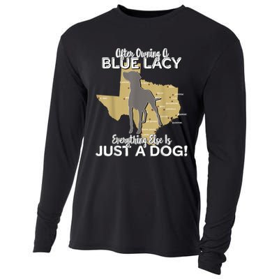 Blue Lacy Hunting Dog Texas State Dog Cooling Performance Long Sleeve Crew