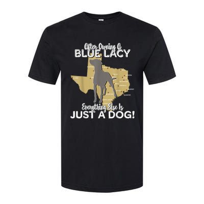 Blue Lacy Hunting Dog Texas State Dog Softstyle CVC T-Shirt