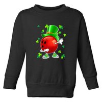 Bowling Leprechaun Hat Bowling Lover St. Patricks Day Gifts Toddler Sweatshirt