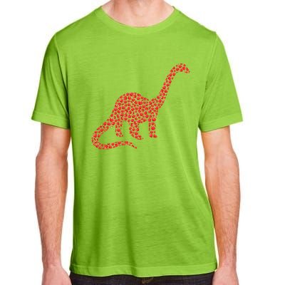 Brontosaurus Lover Heart Shape Brontosaurus Valentine's Day Cool Gift Adult ChromaSoft Performance T-Shirt