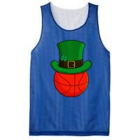 Basketball Leprechaun Hat St Patricks Day Lucky Irish Mesh Reversible Basketball Jersey Tank