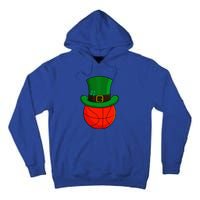 Basketball Leprechaun Hat St Patricks Day Lucky Irish Tall Hoodie