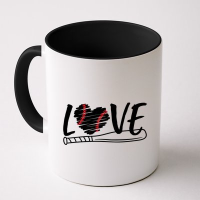 Baseball Love Heart Summer Sport Mug