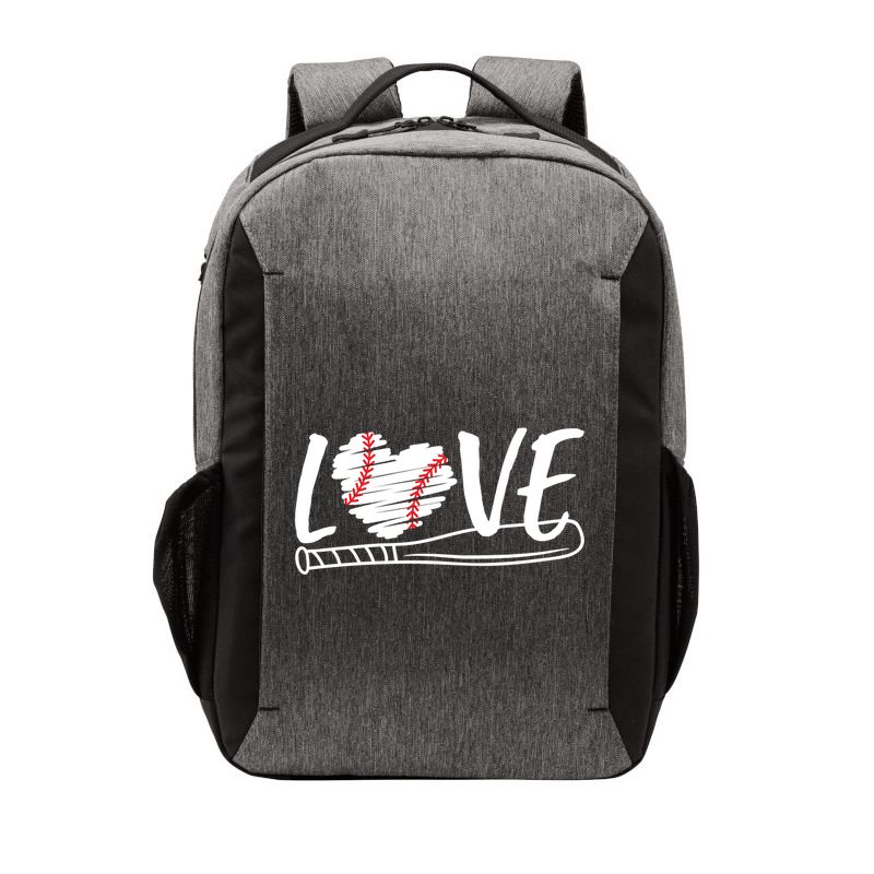 Baseball Love Heart Summer Sport Vector Backpack
