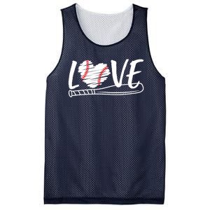 Baseball Love Heart Summer Sport Mesh Reversible Basketball Jersey Tank