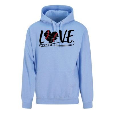 Baseball Love Heart Summer Sport Unisex Surf Hoodie