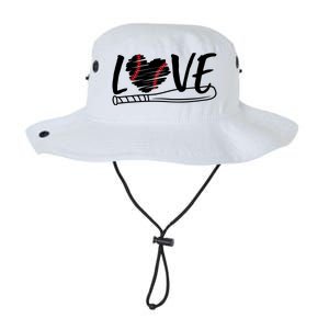 Baseball Love Heart Summer Sport Legacy Cool Fit Booney Bucket Hat