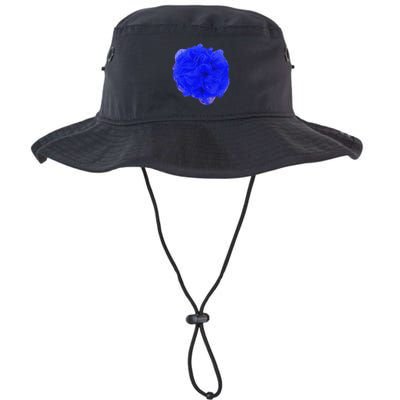Blue Loofah Halloween Costume Luffa Mesh Bath Shower Sponge Bucket Hat