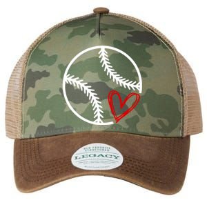 Baseball Lovers Heart Legacy Tie Dye Trucker Hat