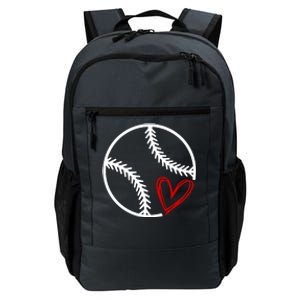 Baseball Lovers Heart Daily Commute Backpack