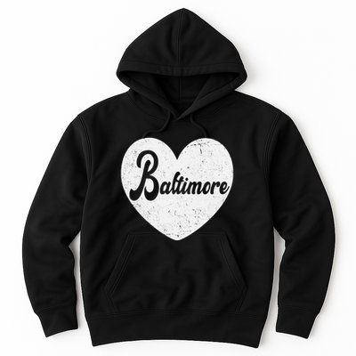 Baltimore Love Heart Support Tribute Hoodie