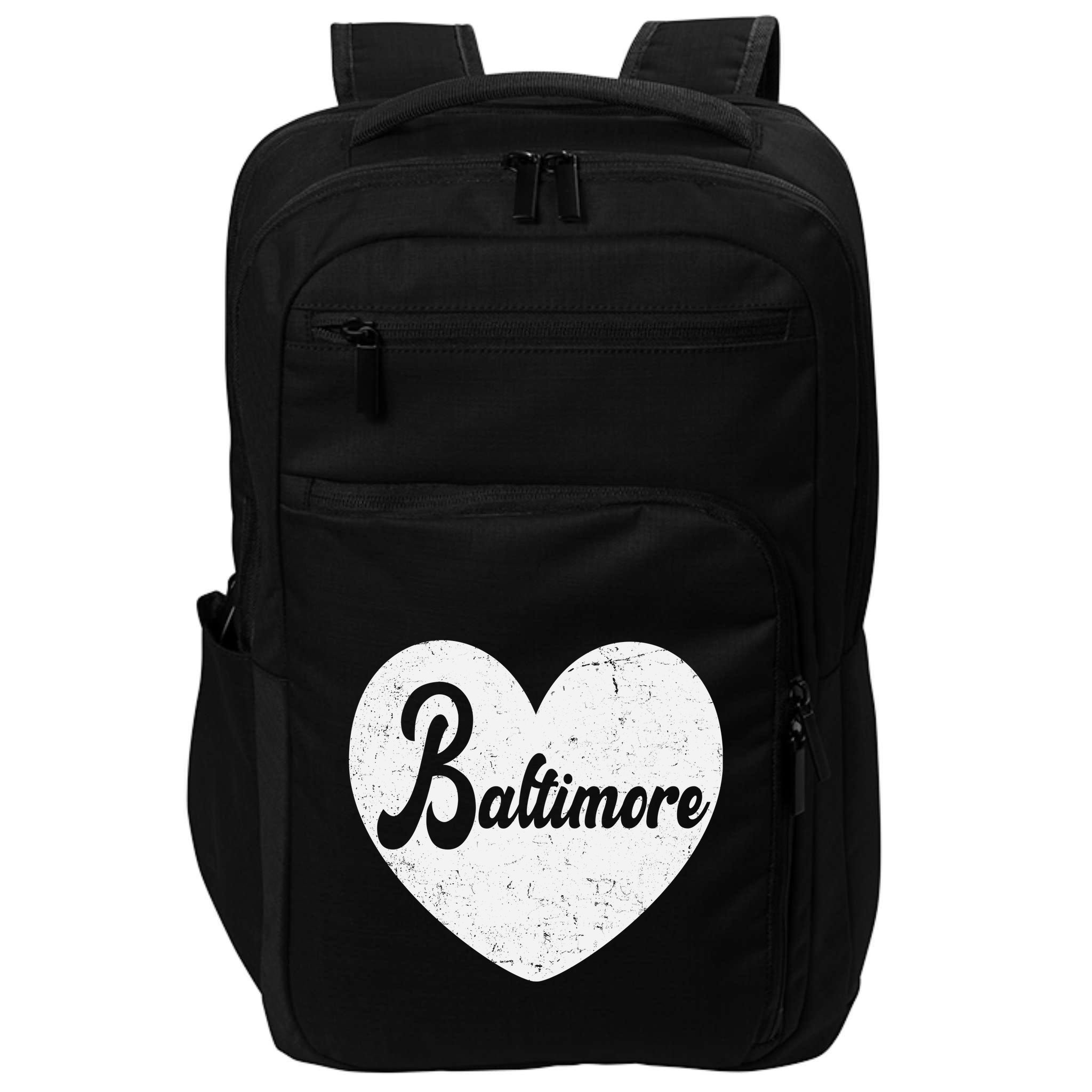 Baltimore Love Heart Support Tribute Impact Tech Backpack