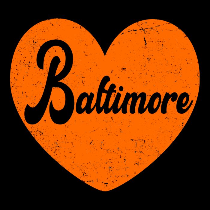 Baltimore Love Heart Support Tribute Mug