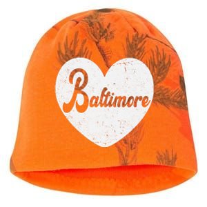 Baltimore Love Heart Support Tribute Kati - Camo Knit Beanie