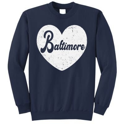 Baltimore Love Heart Support Tribute Sweatshirt