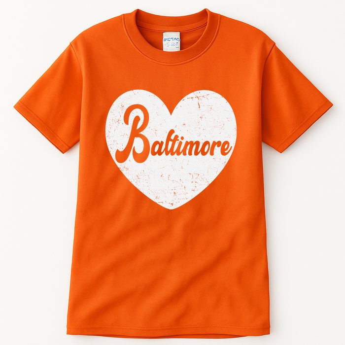 Baltimore Love Heart Support Tribute Tall T-Shirt