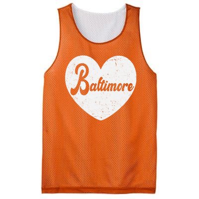 Baltimore Love Heart Support Tribute Mesh Reversible Basketball Jersey Tank