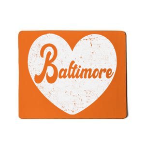 Baltimore Love Heart Support Tribute Mousepad