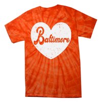 Baltimore Love Heart Support Tribute Tie-Dye T-Shirt