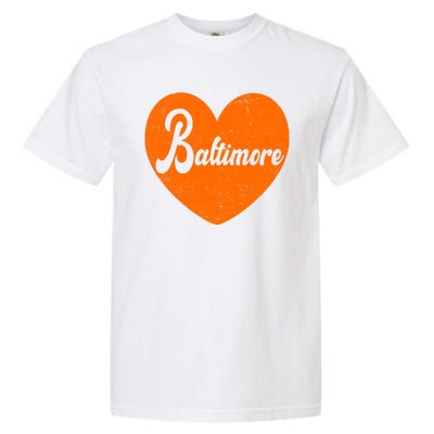 Baltimore Love Heart Support Tribute Garment-Dyed Heavyweight T-Shirt