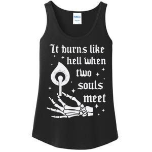 Burns Like Hell Ladies Essential Tank