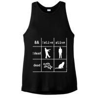 Boolean Logic IM A Programmer Alive Dead Ladies PosiCharge Tri-Blend Wicking Tank