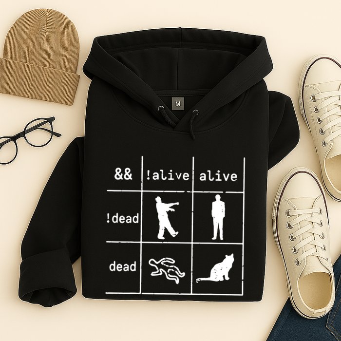 Boolean Logic IM A Programmer Alive Dead Hoodie