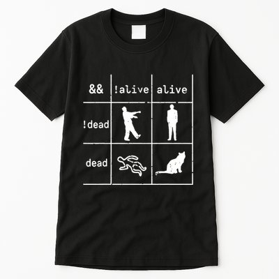 Boolean Logic IM A Programmer Alive Dead Tall T-Shirt