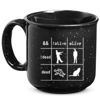 Boolean Logic IM A Programmer Alive Dead 15oz Campfire Ceramic Mug