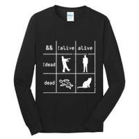 Boolean Logic IM A Programmer Alive Dead Tall Long Sleeve T-Shirt