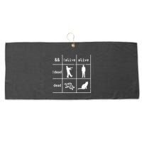 Boolean Logic IM A Programmer Alive Dead Large Microfiber Waffle Golf Towel