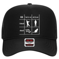 Boolean Logic IM A Programmer Alive Dead Trucker Hat