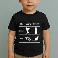 Boolean Logic IM A Programmer Alive Dead Toddler T-Shirt
