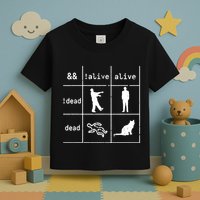 Boolean Logic IM A Programmer Alive Dead Toddler T-Shirt