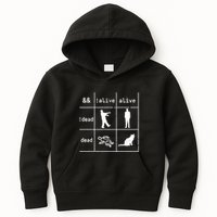 Boolean Logic IM A Programmer Alive Dead Kids Hoodie