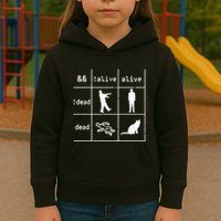 Boolean Logic IM A Programmer Alive Dead Kids Hoodie