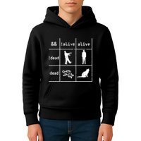 Boolean Logic IM A Programmer Alive Dead Kids Hoodie