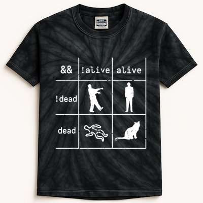 Boolean Logic IM A Programmer Alive Dead Kids Tie-Dye T-Shirt