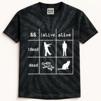Boolean Logic IM A Programmer Alive Dead Kids Tie-Dye T-Shirt