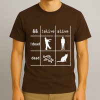 Boolean Logic IM A Programmer Alive Dead T-Shirt