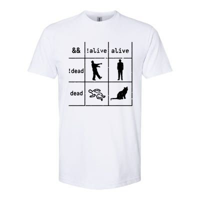 Boolean Logic IM A Programmer Alive Dead Softstyle CVC T-Shirt