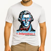 Bitches Love Independence Funny 4th Of July Thomas Jefferson Cooling Performance Crew T-Shirt