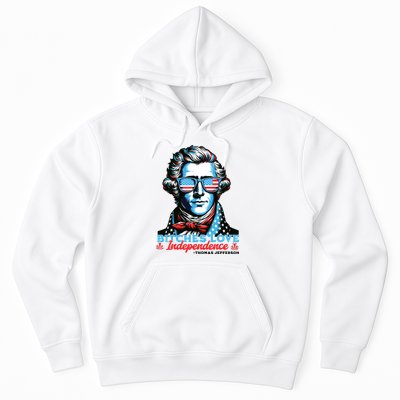 Bitches Love Independence Funny 4th Of July Thomas Jefferson Hoodie