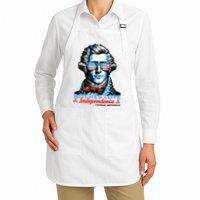 Bitches Love Independence Funny 4th Of July Thomas Jefferson Apron