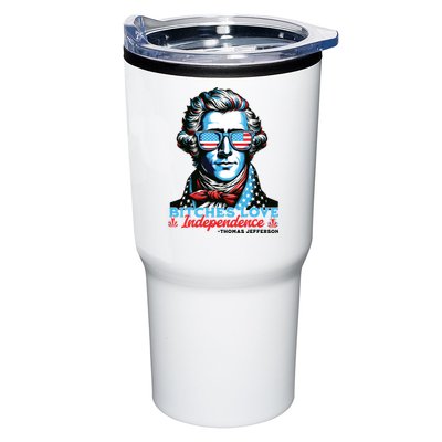 Bitches Love Independence Funny 4th Of July Thomas Jefferson Tumbler