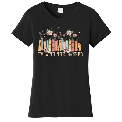 Book Lovers Im With The Banned Books Women's T-Shirt