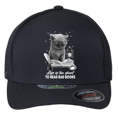 Bookaholic Life Is Too Short To Read Bad Books Bookish Great Gift Flexfit Unipanel Trucker Cap