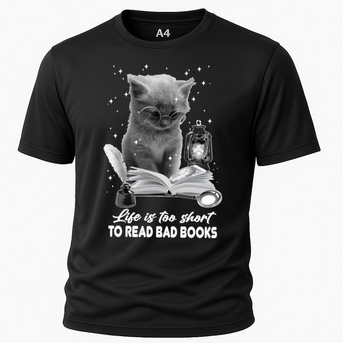 Bookaholic Life Is Too Short To Read Bad Books Bookish Great Gift Cooling Performance Crew T-Shirt
