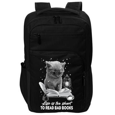 Bookaholic Life Is Too Short To Read Bad Books Bookish Great Gift Impact Tech Backpack