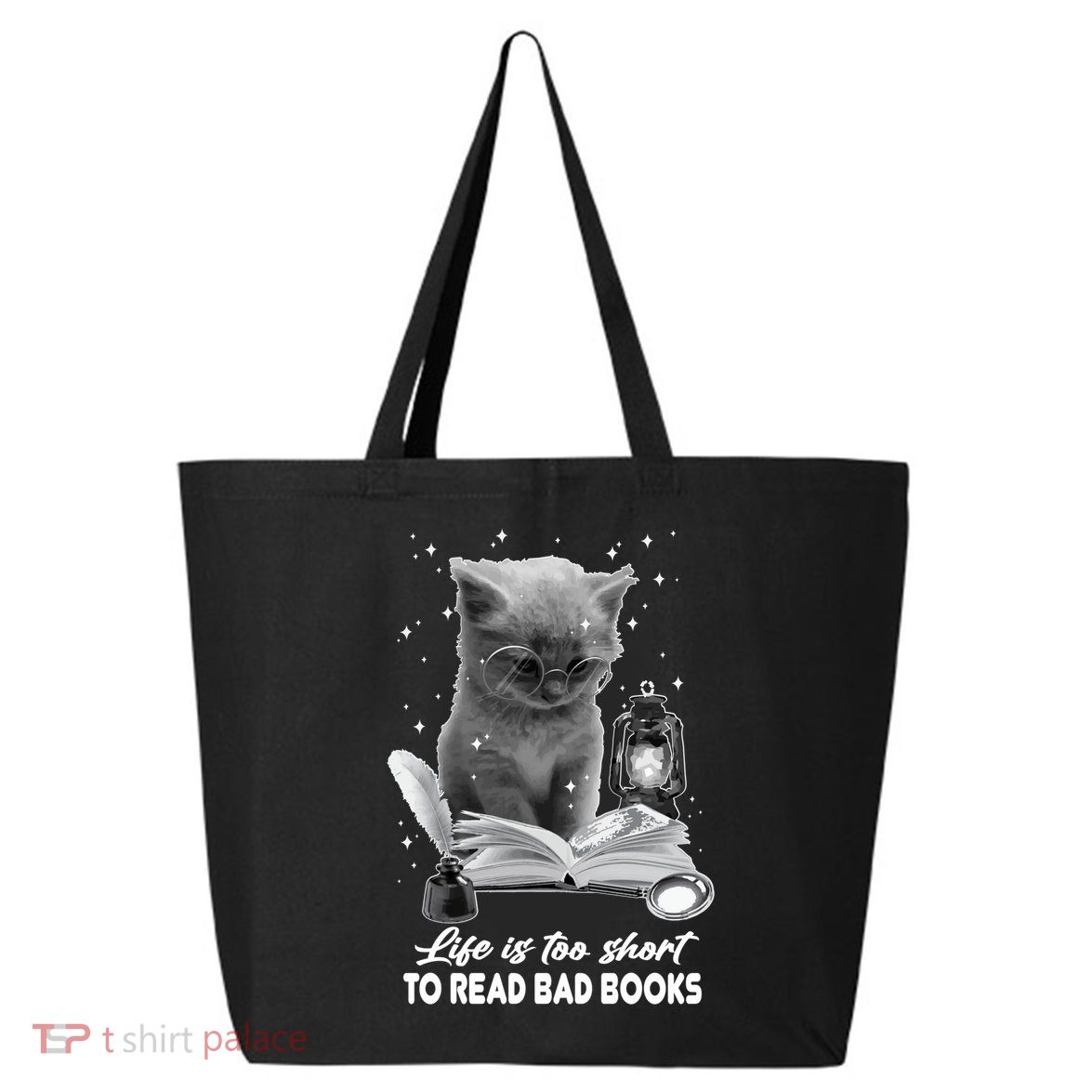 Bookaholic Life Is Too Short To Read Bad Books Bookish Great Gift 25L Jumbo Tote